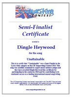 songwriting competition semi-finalist