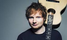 Ed Sheeran, street musician